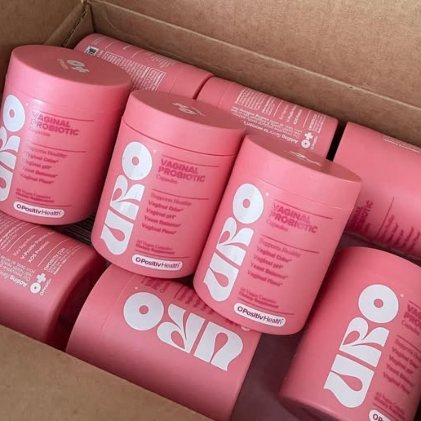 URO Probióticos vaginales - 60 Cápsulas - 1 mes cubierto