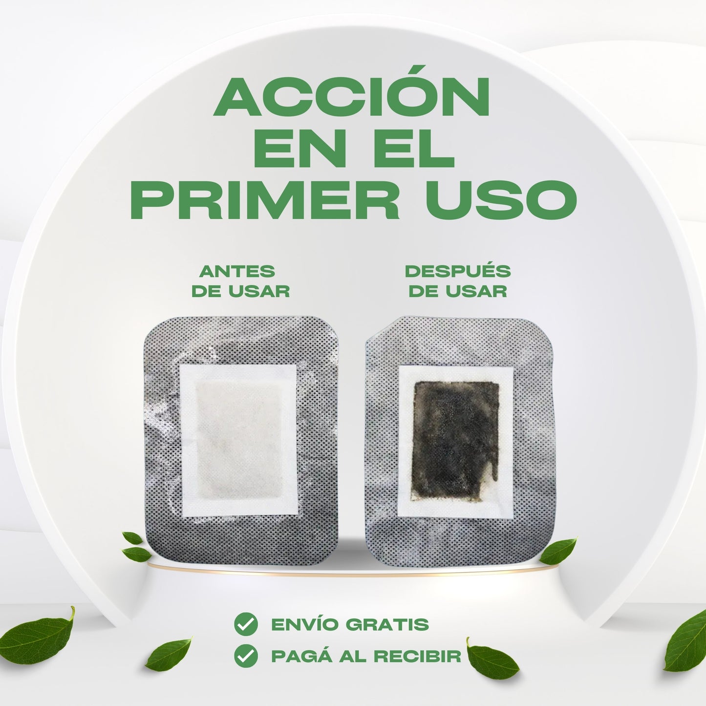 Parches Desintoxicantes KINOKI - 6 CAJAS de 10 unidades